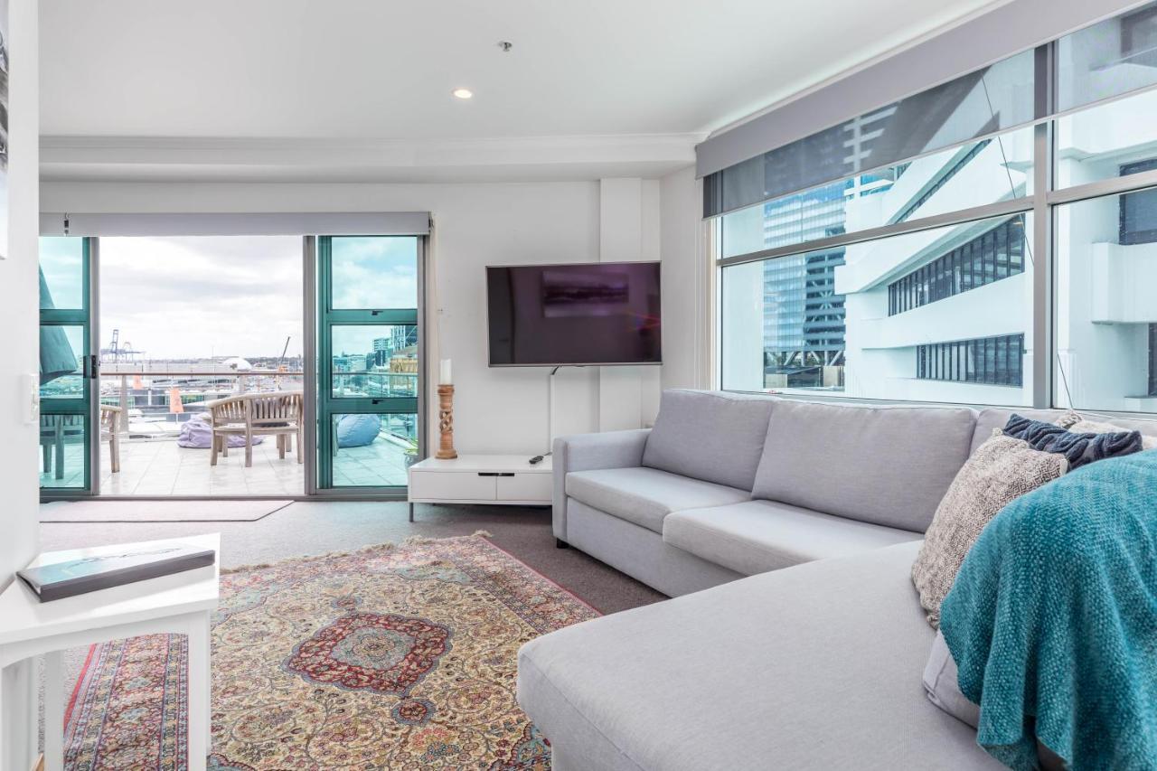 Апартаменты Stunning Waterfront Location With Huge Balcony! Окленд Экстерьер фото